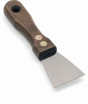 Profi-Entrostungsspachtel 7cm, steif, rostfrei