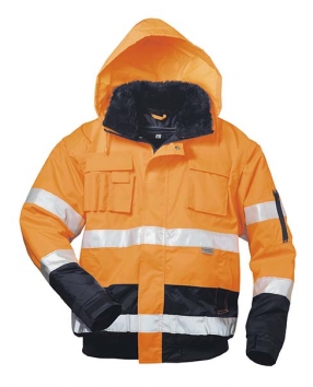 Warnschutzjacke "Volker" Pilotenjacke Feldtmann