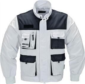 pka | Arbeitsjacke 'Star' weiß