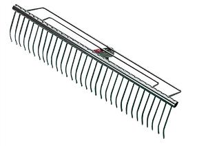 IDEAL - Rasenrechen 40 Zinken