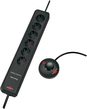 Steckdosenleiste 6 x 220V mit Schalter