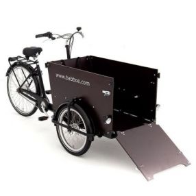 E-Lastenbike Babboe Dog E dunkelbraun
