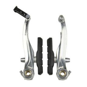 FISCHER Bremskörper & Schuhe vorne & hinten V-Brake