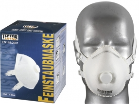 Tector Feinstaubmaske FF P3 mit Ventil, 4236 FFP3