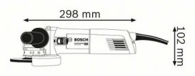 BOSCH Winkelschleifer GWX 10-125