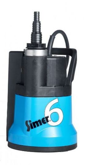 Jung SIMER 6S Flach-Tauchpumpe Simo mit integriertem Schwimmer