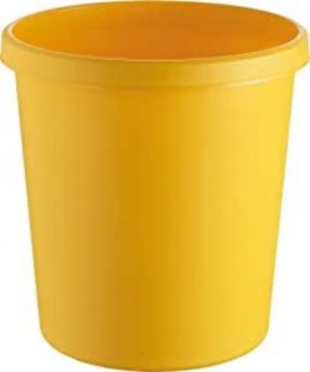 Papierkorb 33L gelb