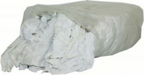 Putzlappen Trikot, weiß 10kg