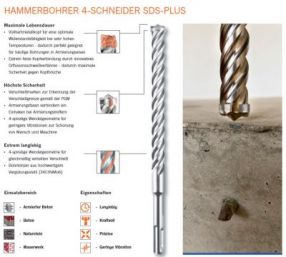 PROJAHN Rocket 7 Hammerbohrer-Set 5-tlg. 83801