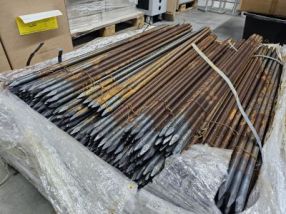 10 Stück Schnurpinne Schnureisen Schnurpfahl Pflasternadel 18 x 1200 mm 2. Wahl