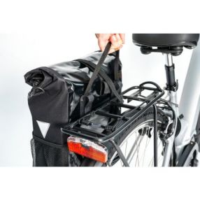 Fischer Gepäckträgertasche Kurier schwarz