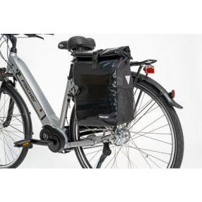 Fischer Gepäckträgertasche Kurier schwarz