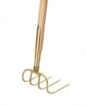 IDEAL - Dunghacke 4-Zinken mit Eschenstiel