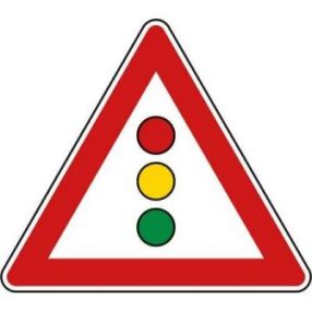 Schild Lichtzeichenanlage