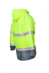 Planam Warn und Wetterschutzparka gelb