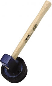 IDEAL - Plattenlegerhammer 1500 g rund