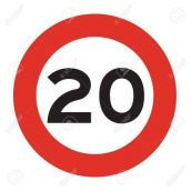 Schild Zulässige Höchstgeschwindigkeit