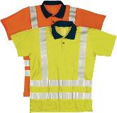 Safestyle | Warnschutz Poloshirt orange