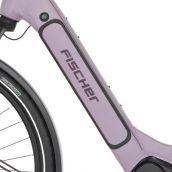 Fischer Citybike CITA 3.3i, Akku 630Wh Greigeviolett