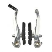 FISCHER Bremskörper & Schuhe vorne & hinten V-Brake