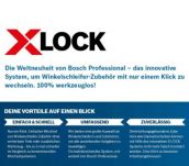 BOSCH Winkelschleifer GWX 10-125