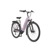 Fischer Citybike CITA 3.3i, Akku 630Wh Greigeviolett