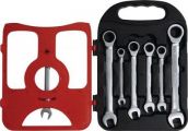 Knarren - Ringmaul Schlüsselsatz 7-teilig Schlüsselweiten 8-19 mm NOW