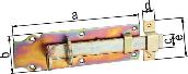 Schloßriegel 120 mm