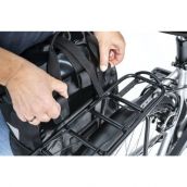 Fischer Gepäckträgertasche Kurier schwarz
