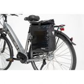 Fischer Gepäckträgertasche Kurier schwarz